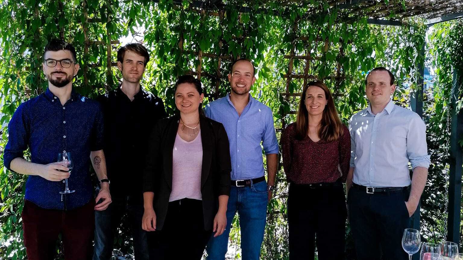 Photo de groupe des fondateurs de Local Impact